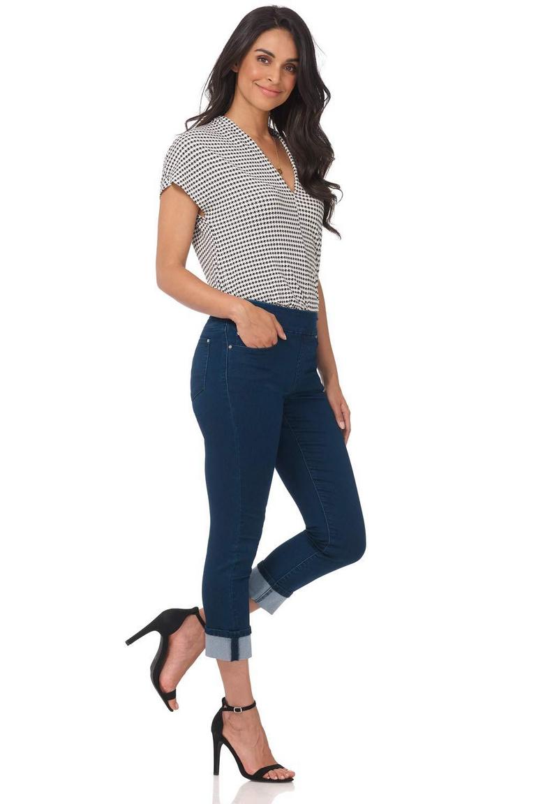 REKUCCI DENIM JEANS SZ 8 WOMEN