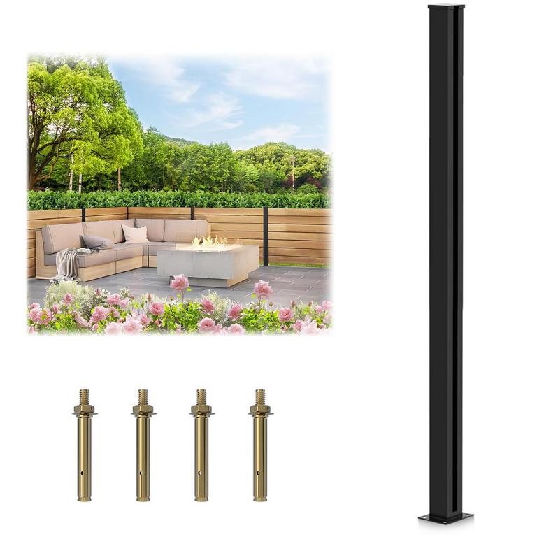 2 ZBUILDMARS 45IN FENCE POSTS