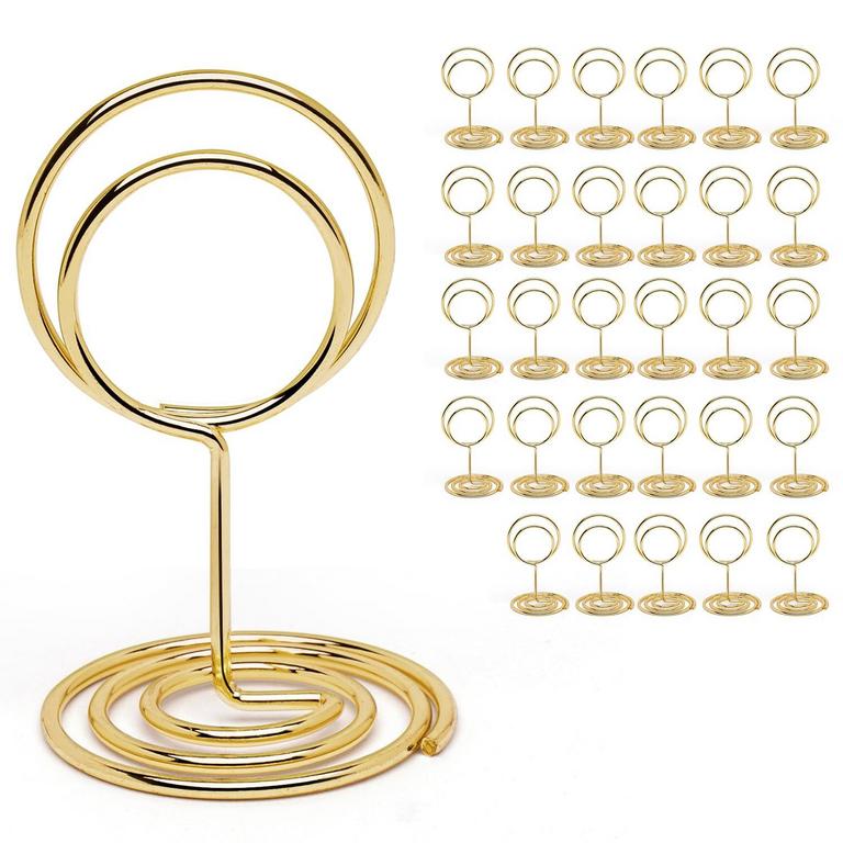 30PK TABLE CARD HOLDERS