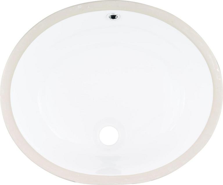 MSI 15IN OVAL SINK WHITE