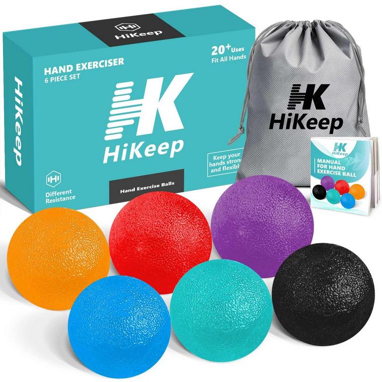 HIKEEP STRESS RELIEF BALLS 6PK