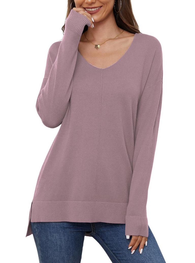UVPLOVE V NECK SWEATER WOMEN'S SZ M