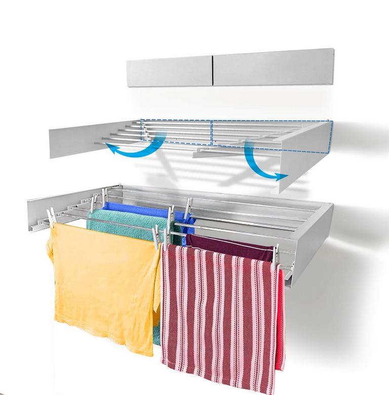 STEP UP 40IN DRYING RACK 1PC