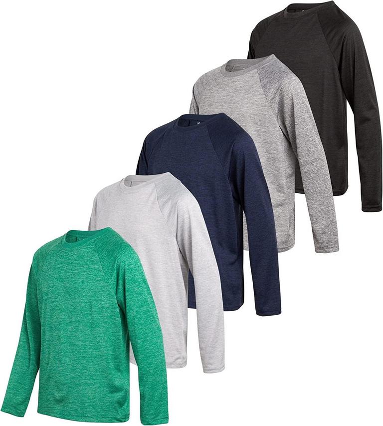 IXTREME BOYS ACTIVE TSHIRTS 5PK SZ 8-10