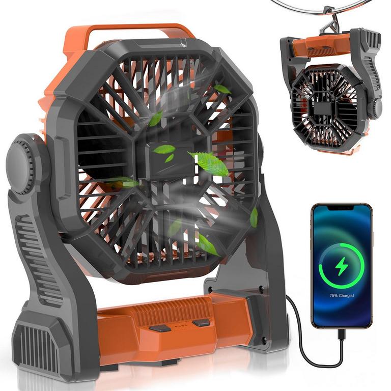GVDV CAMPING FAN LED LANTERN