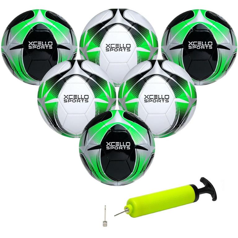 XCELLO SPORTS SOCCER BALL SZ 4 6PK
