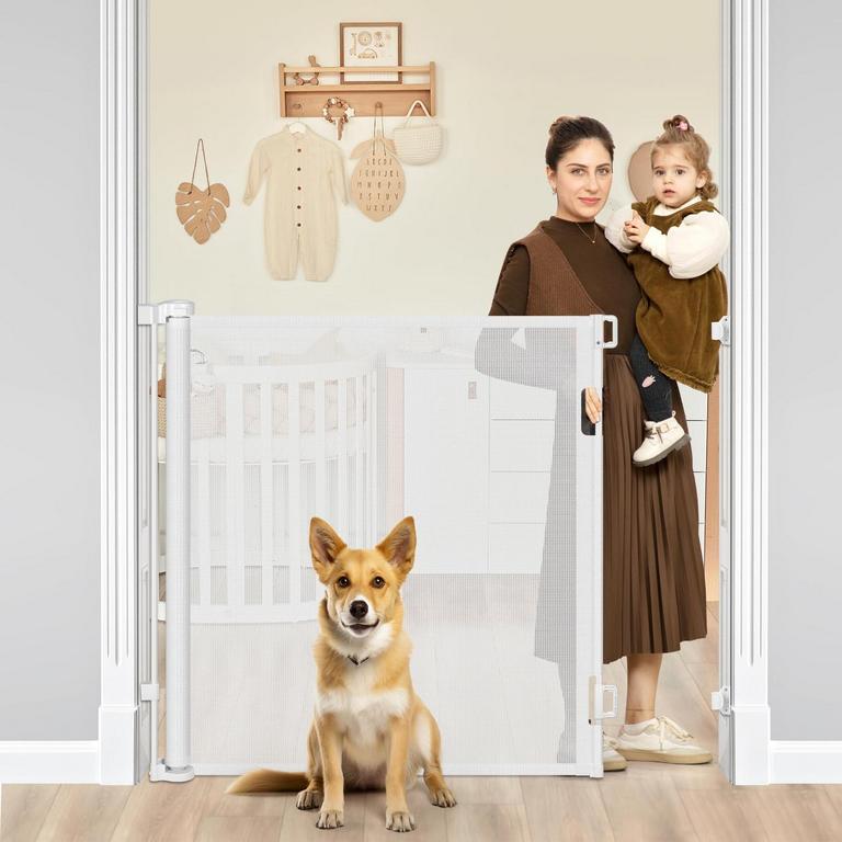 BINGGUZ 42IN TALL X 60IN WIDE PET GATE