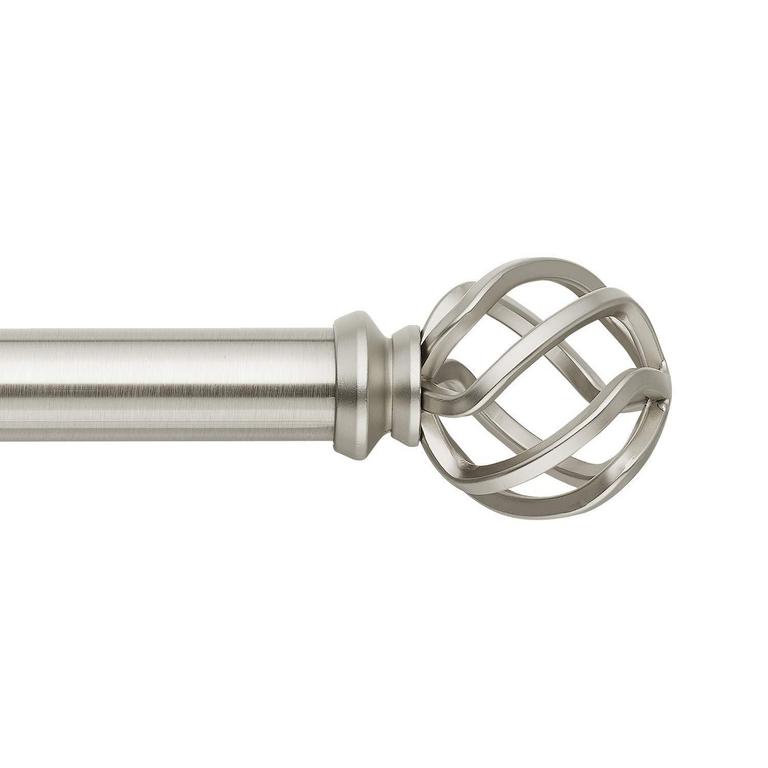MODE PREMIUM CURTAIN ROD SET 72-144IN