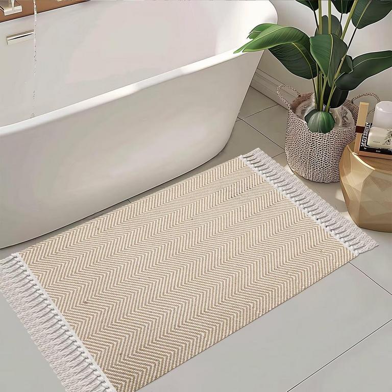 2X3 WOVEN BATHROOM RUG