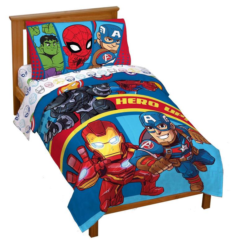 MARVEL TODDLER BED SET