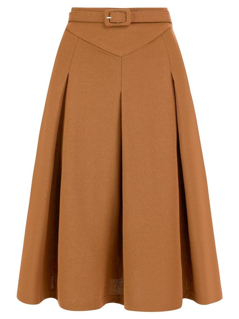 ALLEGRA K WOMEN'S SZ L SKIRT