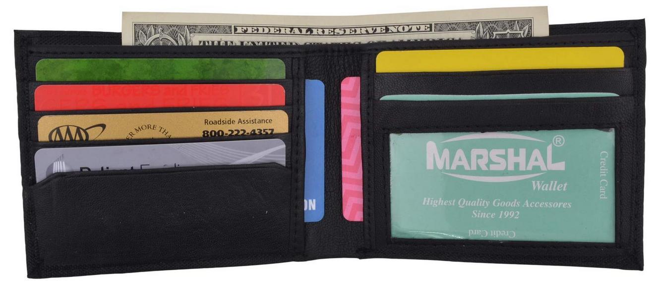 MARSHAL NYLON WALLET BLACK