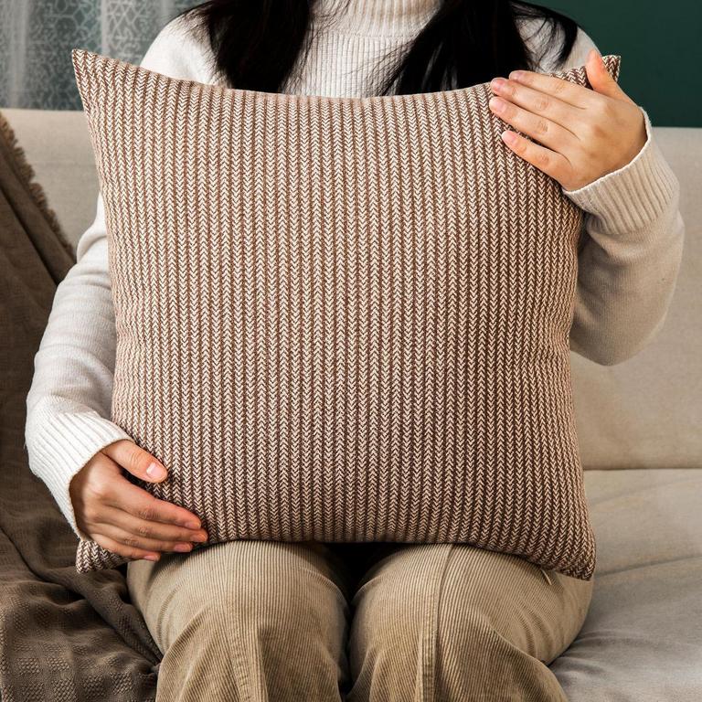 TWEED THROW PILLOW COVERS