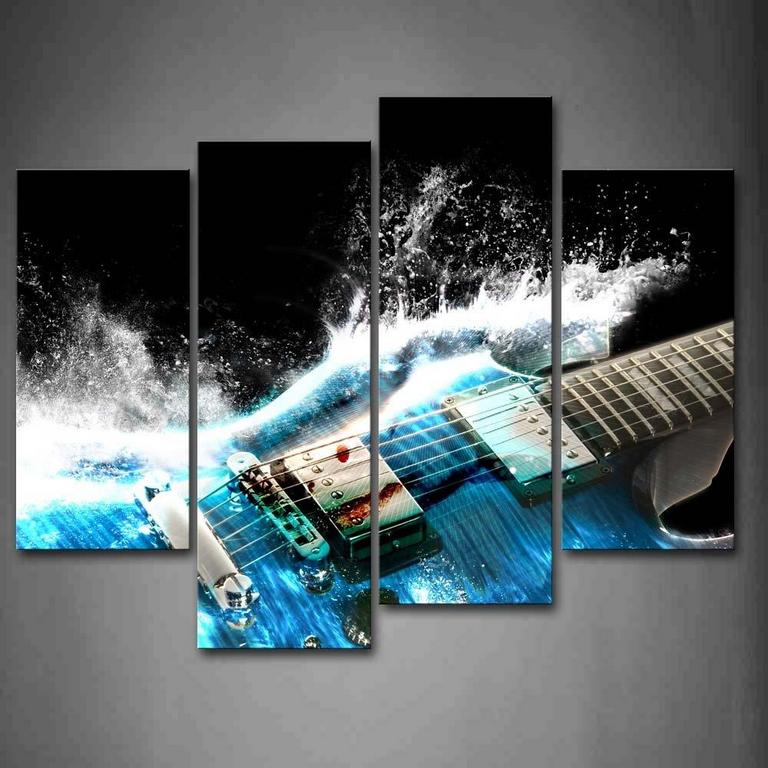 FIRST WALL ART 12INX35IN CANVAS 4PCS