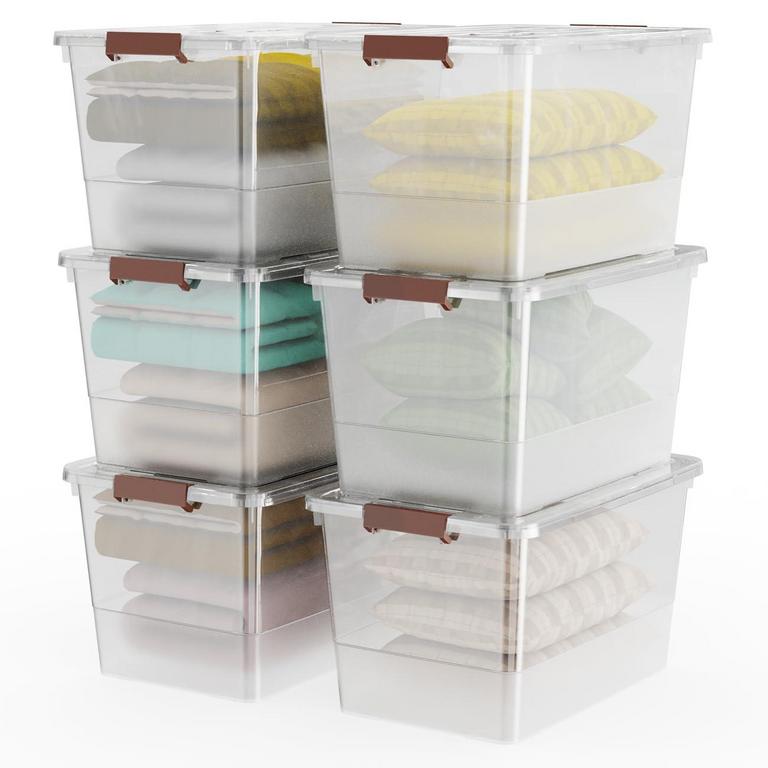 WYT 53QT STORAGE BINS 6PK