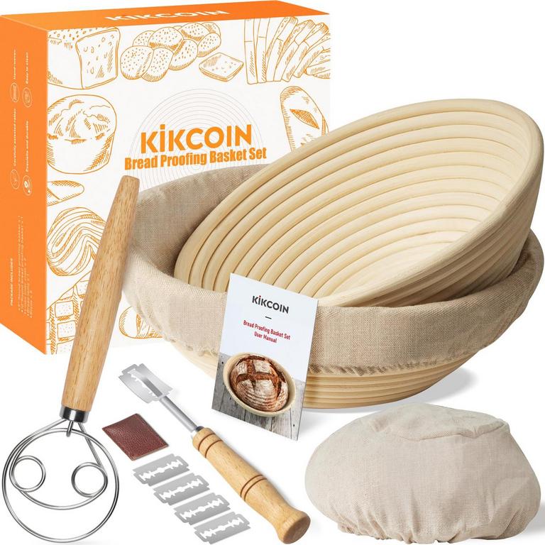 KIKCOIN BREAD PROOFING BASKET 2PK