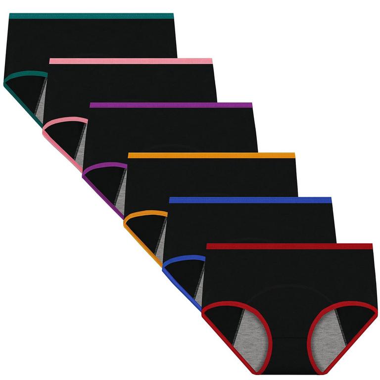NALWORT WOMENS M PANTIES 6PK