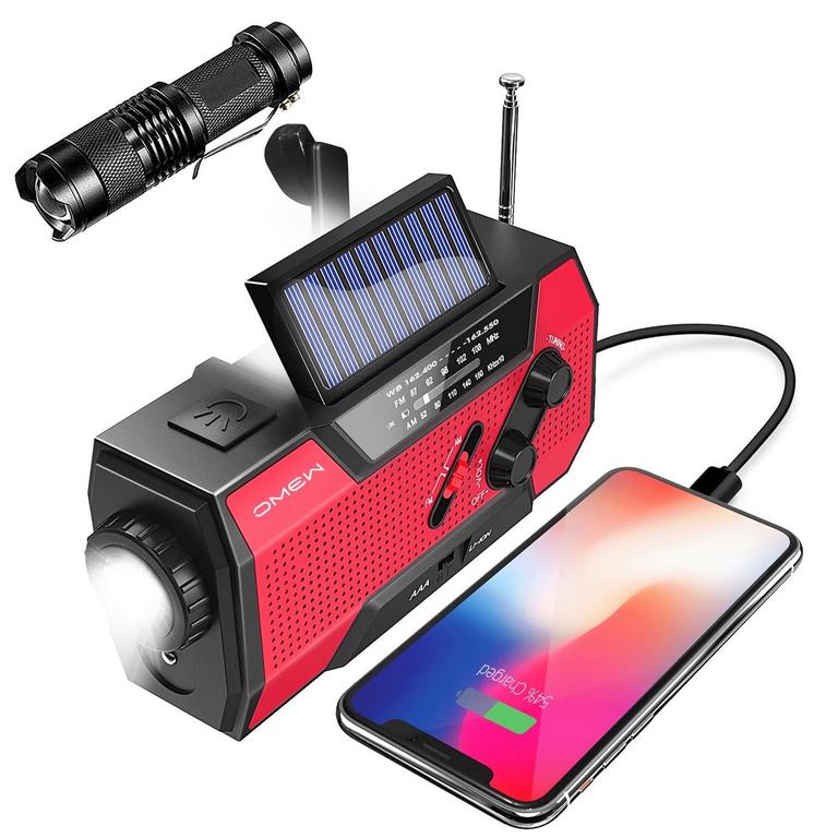 VIEROLA SOLAR CRANK RADIO