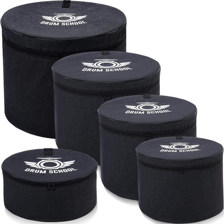 ALEEMIN 5PCS DRUM BAGS