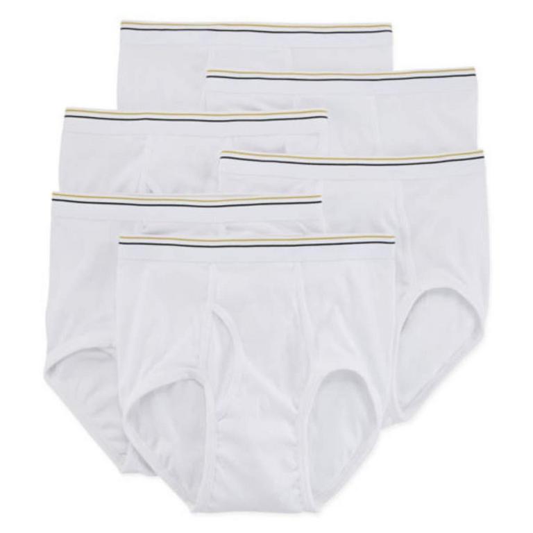 STAFFORD FULL-CUT BRIEFS MEN'S SZ 44 6PK