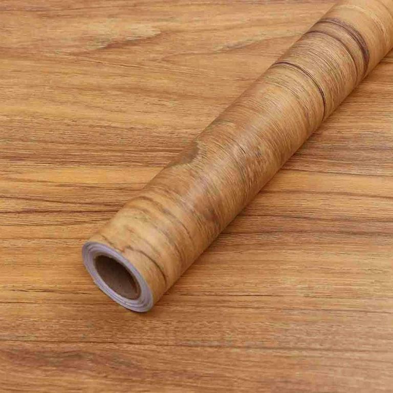 COSNIGHT WOOD GRAIN WALLPAPER 17.7IN X 118IN