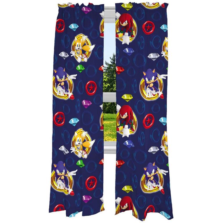 FRANCO SONIC CURTAINS 2PK 82IN X 84IN