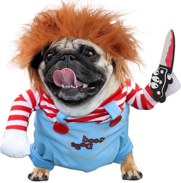 T2Y DEADLY DOLL DOG COSTUME SZ S