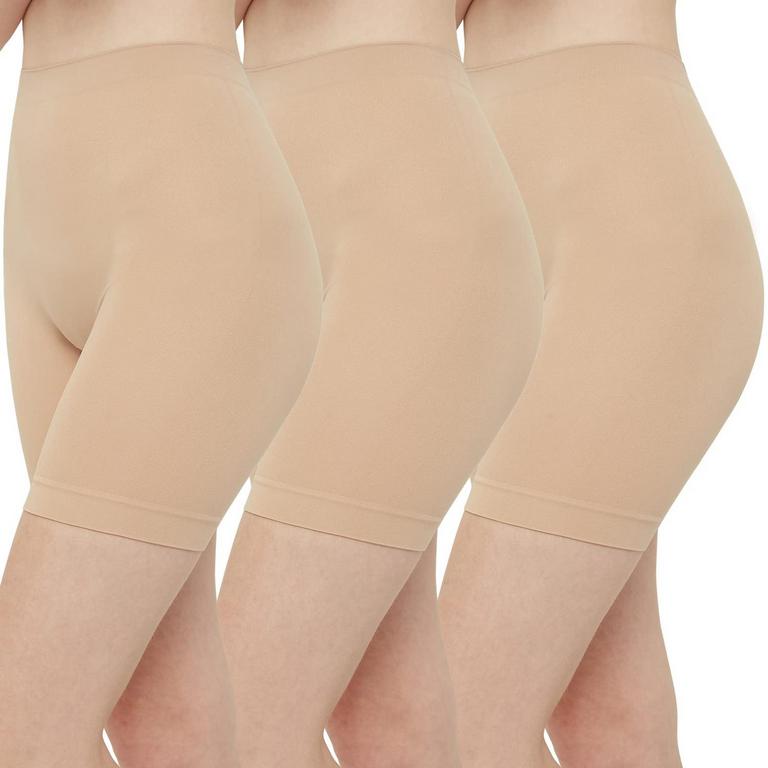 INNERSY WOMENS XXL SLIP SHORTS 3PK