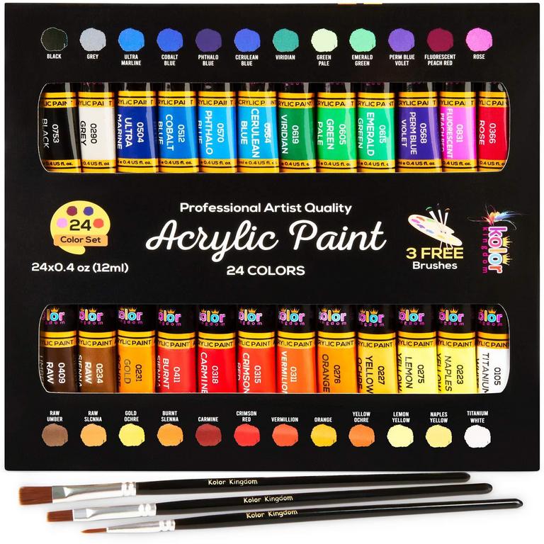 KOLOR KINGDOM ACRYLIC PAINTS SET 