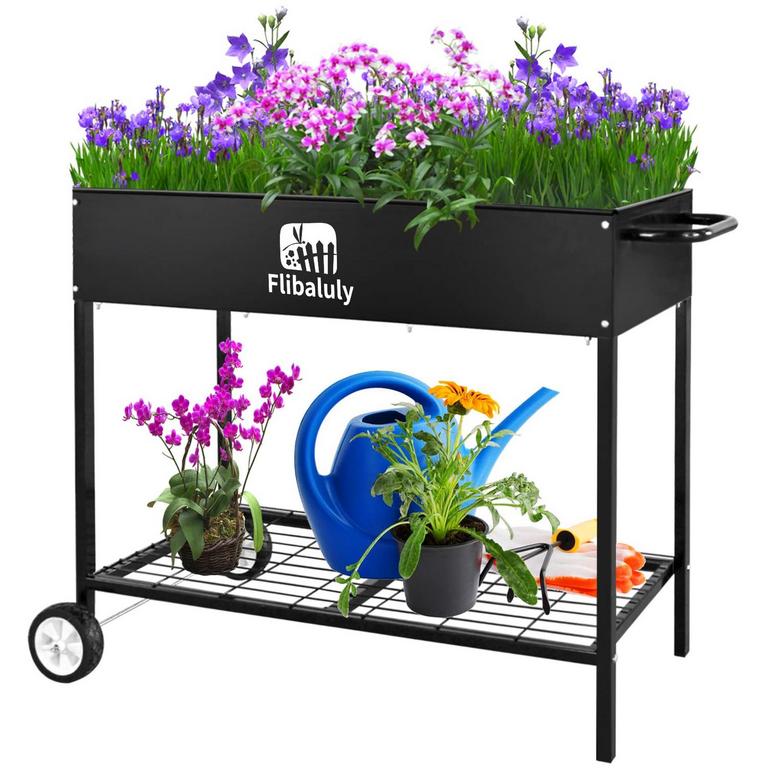 FLIBALULY RAISED PLANTER