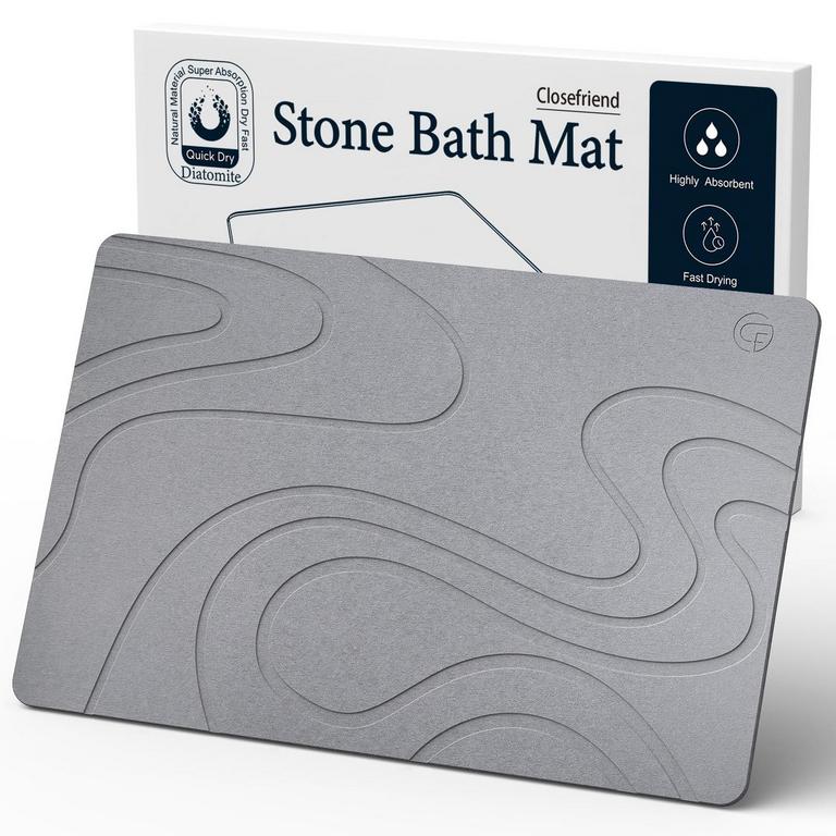 CLOSEFRIEND BATH MAT 23.6IN X 15.4IN