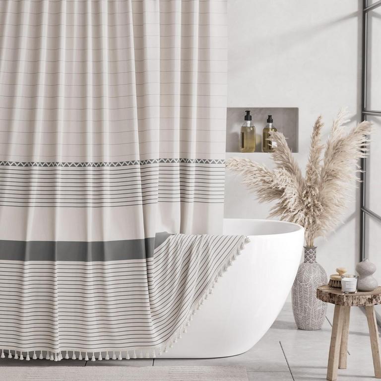 AMAZERBATH 72IN SHOWER CURTAIN
