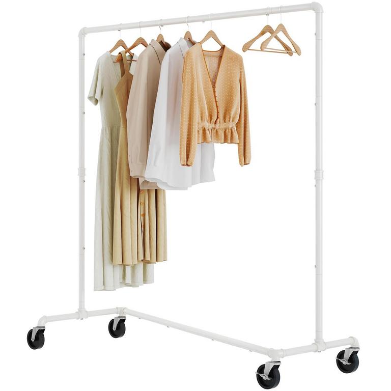 TAJSOON ROLLING GARMENT RACK