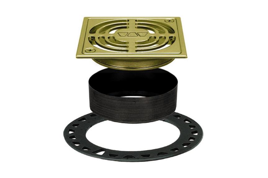 SCHLUTER 4IN SHOWER GRATE