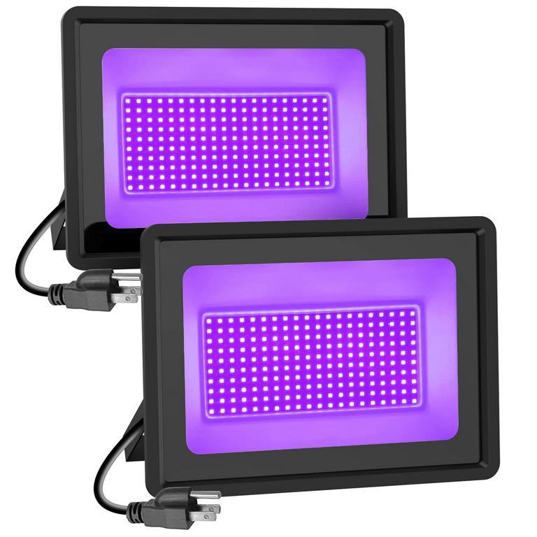 HWAYSOUL 200W BLACK LIGHTS 2PK