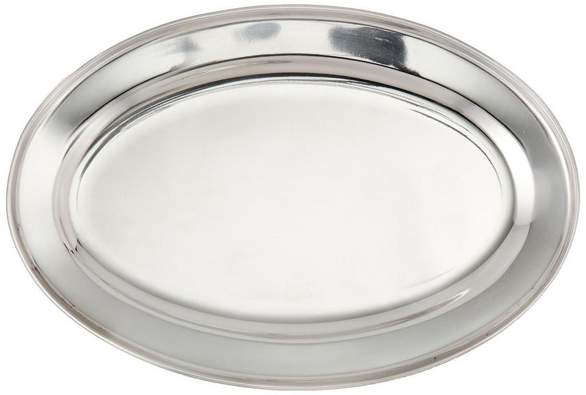 WINCO STAINLESS PLATTER 12"