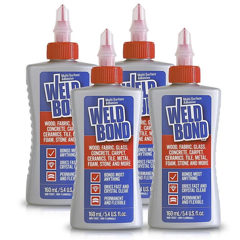 WELDBOND 4PK 5.4OZ MULTI-SURFACE GLUE