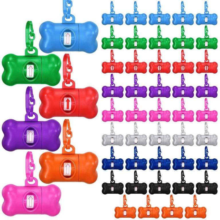 ZHEHAO 50PCS DOG WASTE BAG DISPENSERS