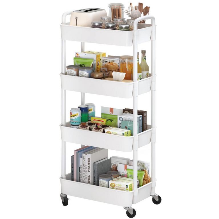 SYWHITTA 4TIER UTILITY CART