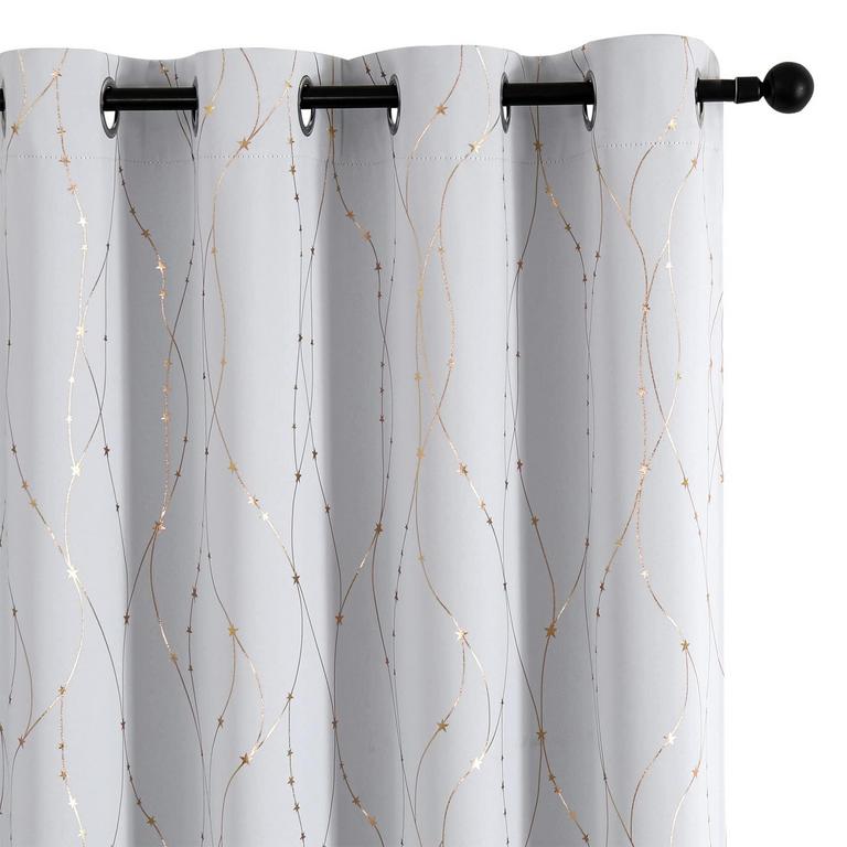 SMILE WEAVER CURTAINS 72IN X 52IN 2PK