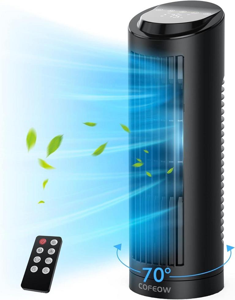 COFEOW TOWER FAN 13IN BLACK