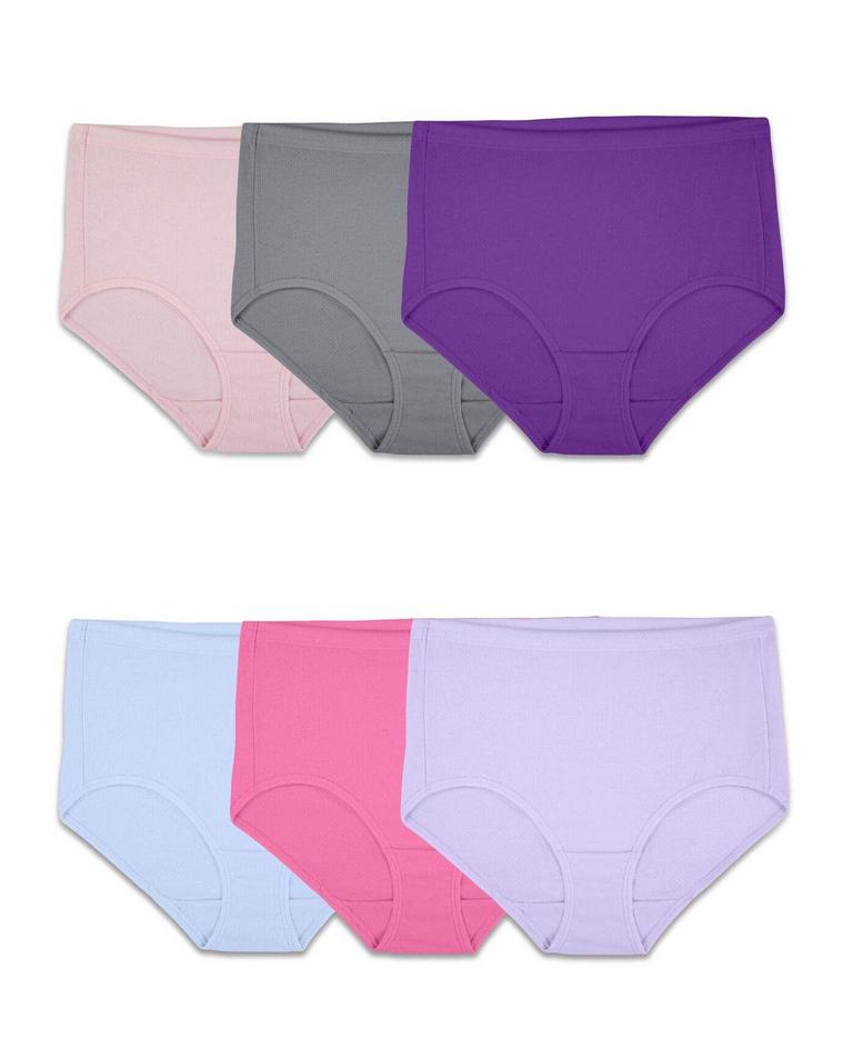 FRUIT OF THE LOOM WOMEN'S BRIEFS 6PK SZ 9