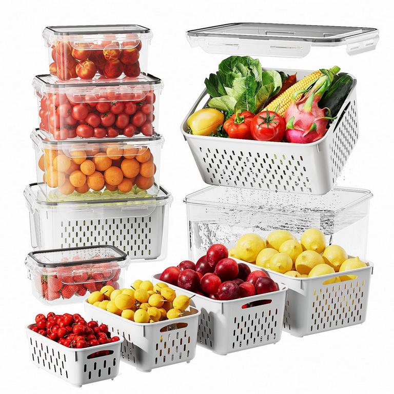 CANFANNI 6PCS FRUIT CONTAINER