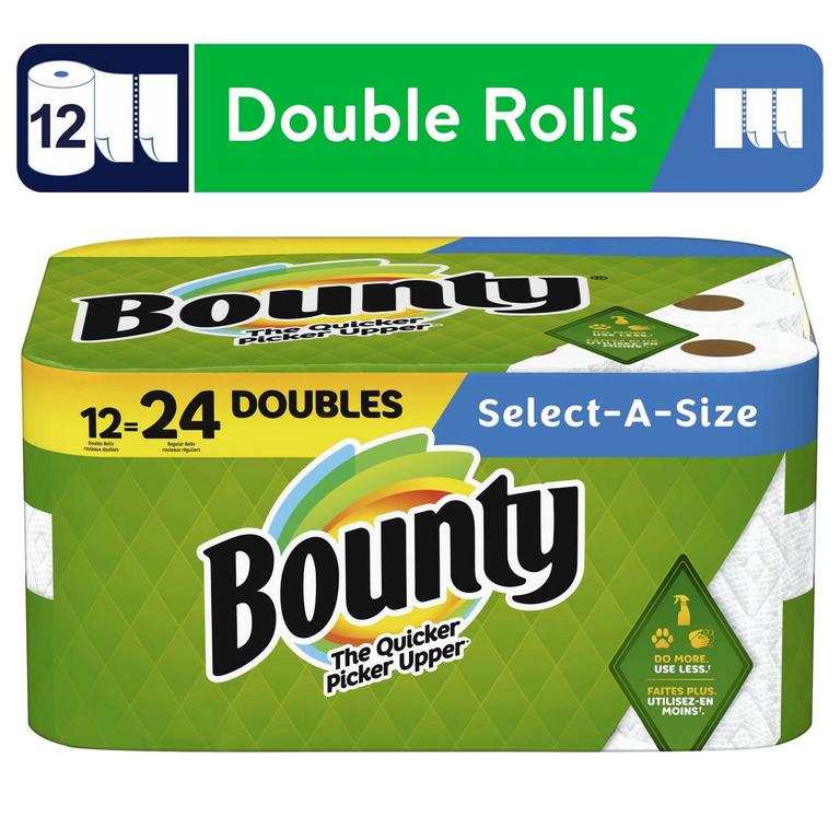 BOUNTY PAPER TOWELS 12 PK