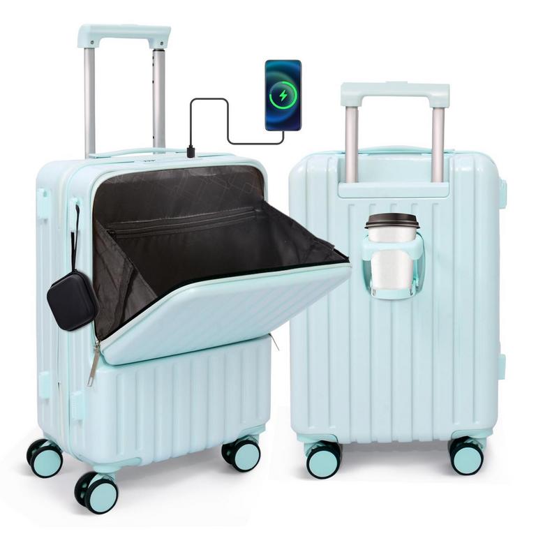 YANQIAO CARRY ON 24IN BLUE