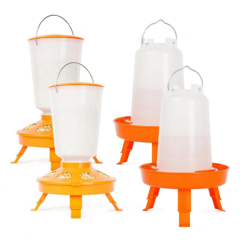 4PK CHICK FEEDER KITS