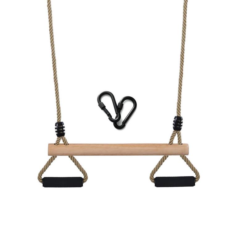 WOODEN TRAPEZE SWING BAR