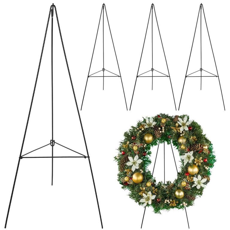 SOAOO CHRISTMAS WREATH STAND 30IN 4PK