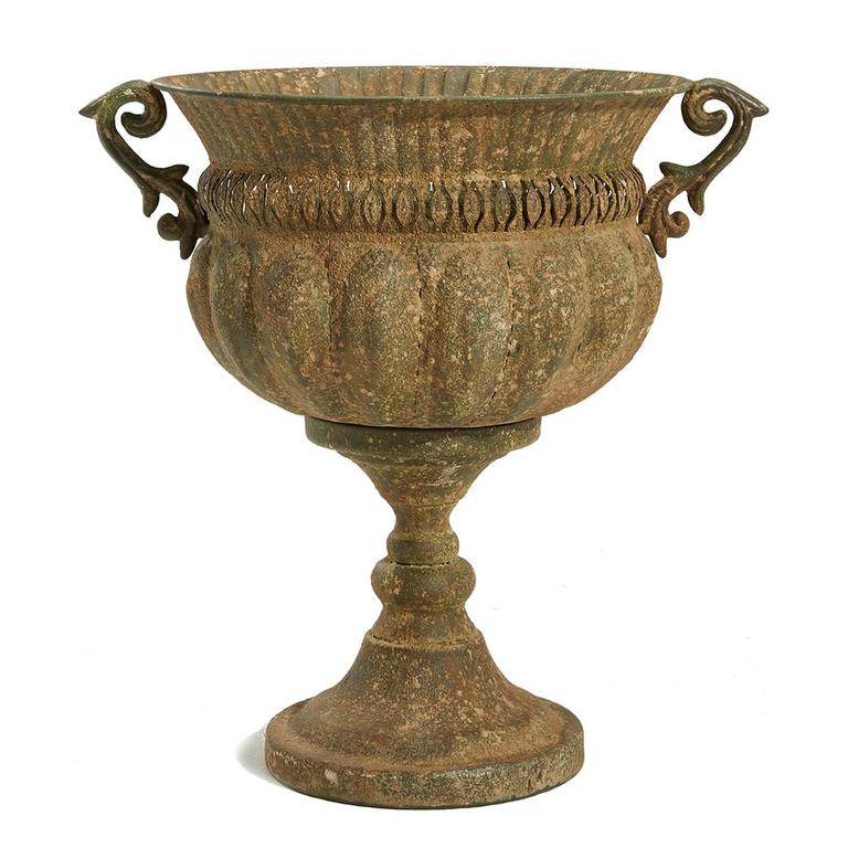 WORTH METAL URN PLANTER
