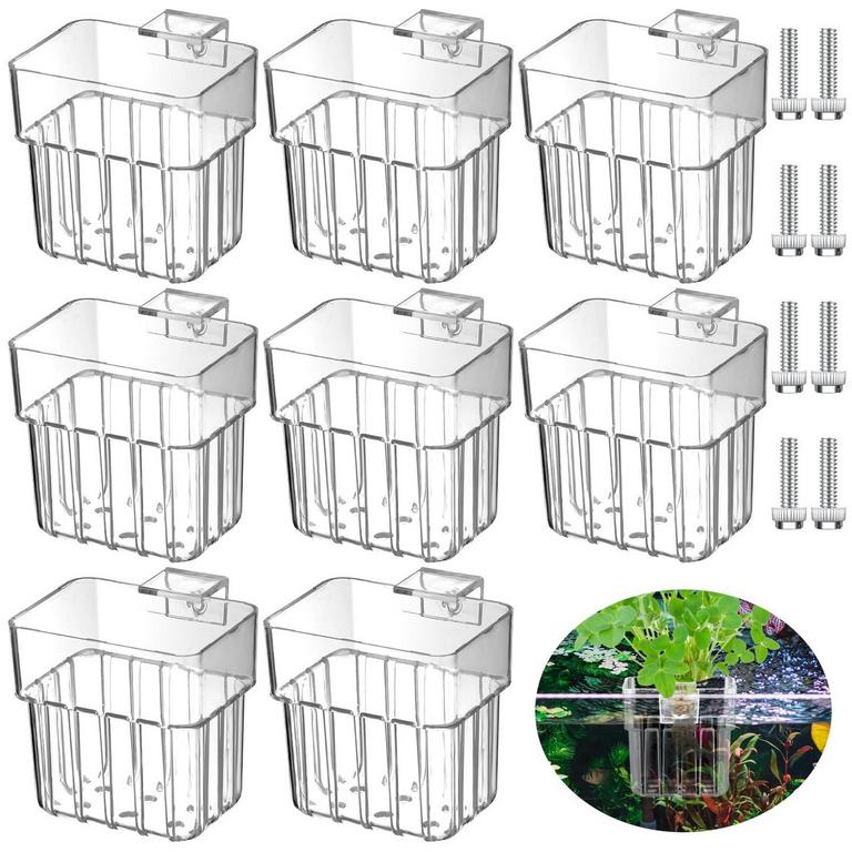 8PK AQUARIUM PLANT HOLDERS